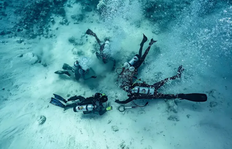 Gold, Silver, and Jewels Recently Discovered from Historic Sunken Ship in the Bahamas