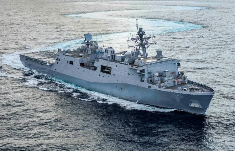 USS Fort Lauderdale (LPD 28) Naval Ship Commissioning Sponsored by Denison Yachting