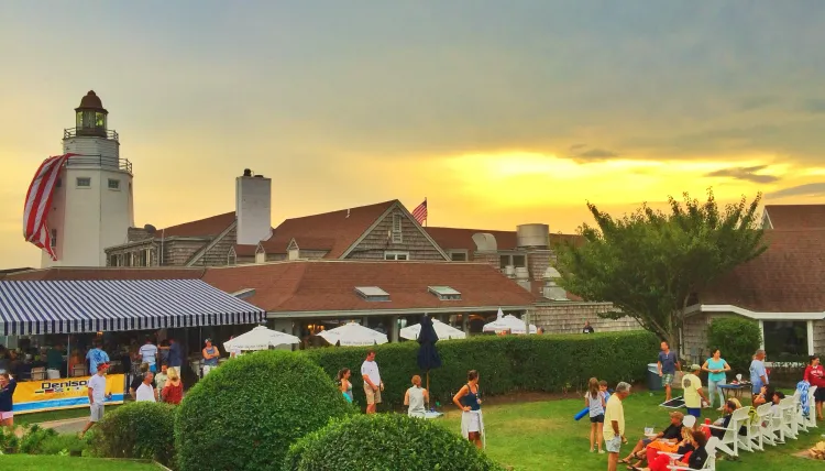 Denison Hosts Cornhole Tournament at Montauk Yacht Club