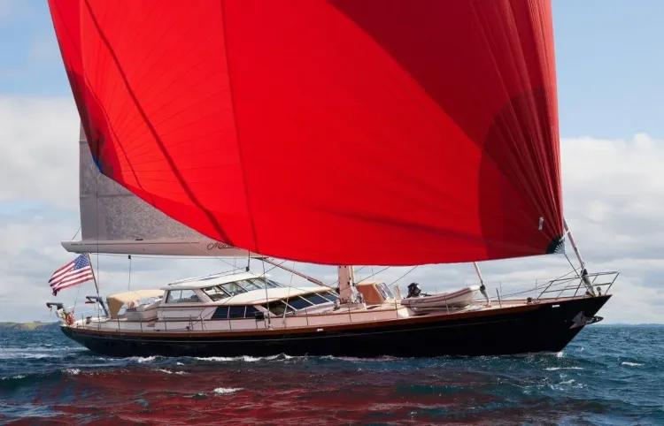 108' Alloy Sailing Yacht Sold By Tom Cleator