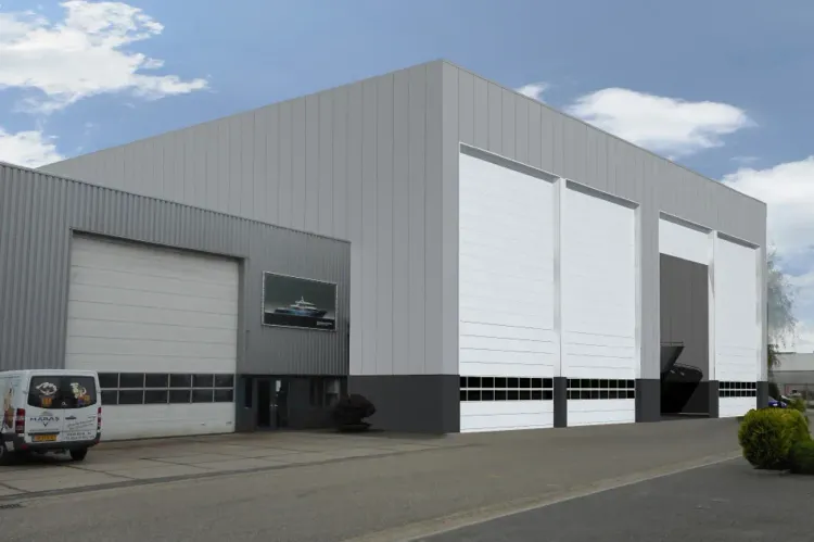 Van Der Valk Building New Yacht Construction Facility
