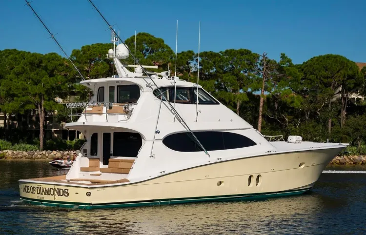 77 Hatteras ACE OF DIAMONDS Sold By Roger Carmen