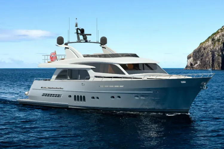 Van der Valk Launches 27M Flybridge Superyacht ANEMELI