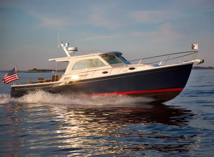 37 Back Cove Downeast Sold By Yacht Broker Ted Lahey