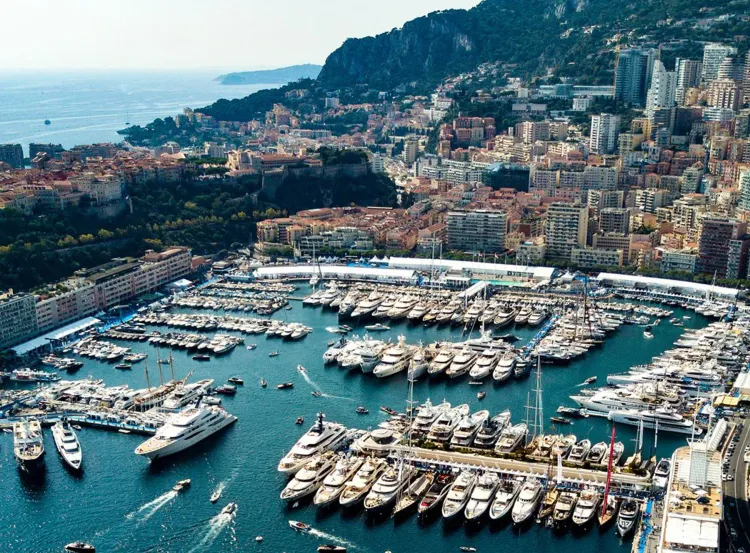 Superyachts On Display At 2018 Monaco Yacht Show