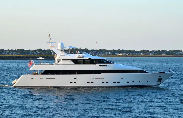 SOLD: 116' Intermarine 1998 By Yacht Broker Kurt Bosshardt