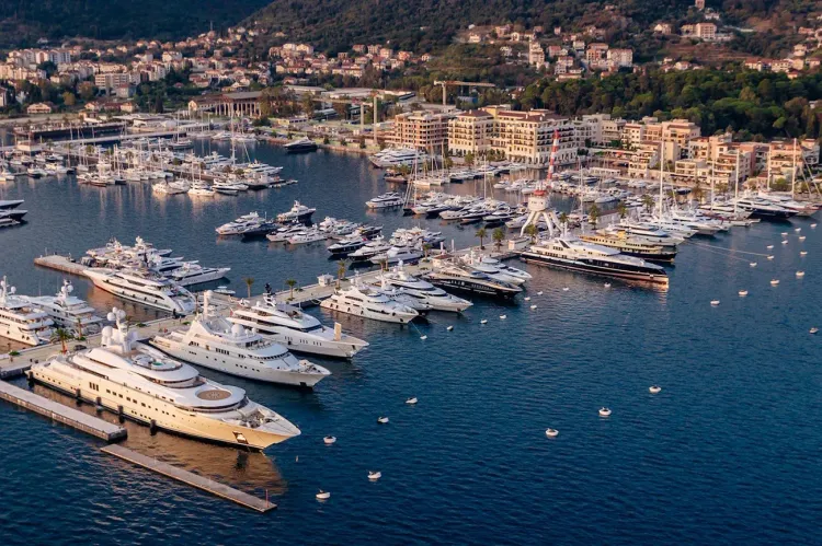Luxurious Yachts Gather at Montenegro Superyacht Show