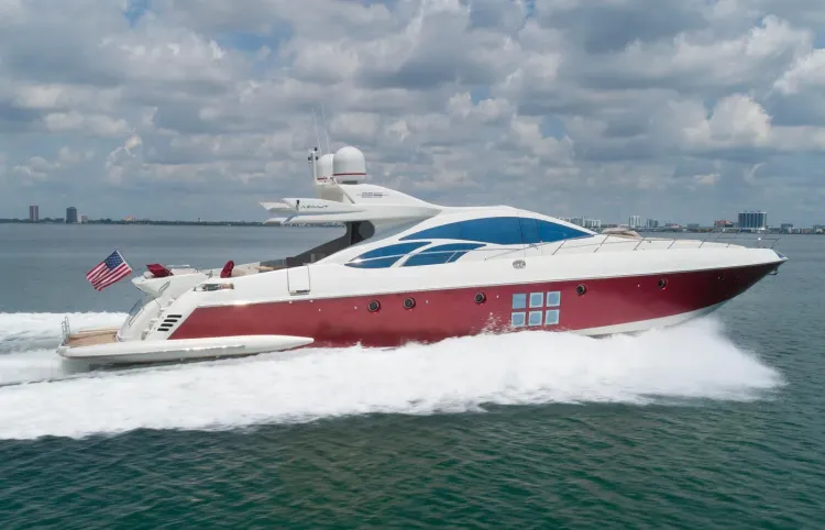 Azimut 86 SCARLET Sold By Yacht Broker Mike Kiely