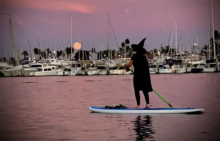Halloween Witches & Warlocks Paddle & Kayak