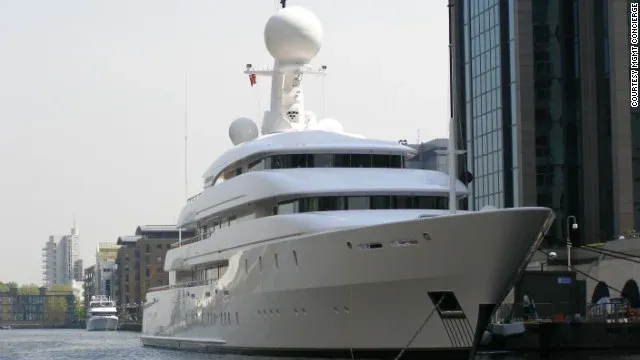 Superyachts At Summer Games: London’s Docks “Mini-Monaco”